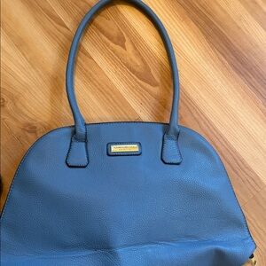 London Fog Blue Satchel